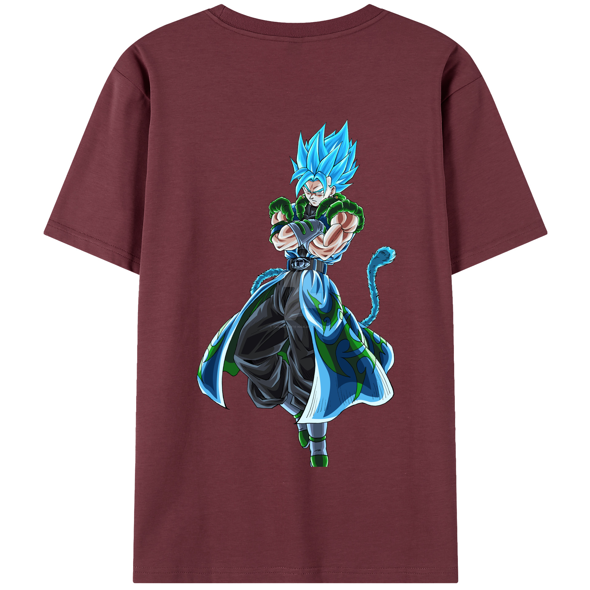 （画像用） ドラゴンボール ベジット DRAGON BALL Vegetto 綿100％半袖Tシャツ（背面プリント）